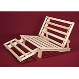 Tri-fold Hardwood Futon Frame - Full Size