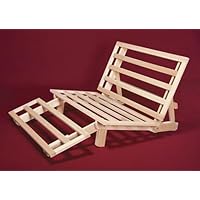 Tri-fold Hardwood Futon Frame - Twin Size