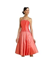 Strapless Cocktail Two-Toned Slit Evening Dress/Prom Dress/Party Dress 