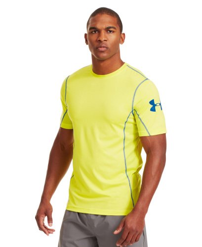 Under Armour Men's HeatGear® Sonic Fitted Printed Short Sleeve
