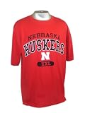 Russell Athletic University of Nebraska Big & Tall Short Sleeve Team Color Jersey Tee