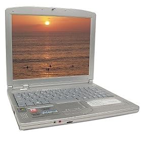 Averatec Athlon XP-M 2200+ 512MB 60GB DVDRW 12.1