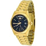 Orient #2EV03002D Men's Classic Day/Date Gold Tone Self Winding Automatic Watch