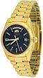 Orient #2EV03002D Men's Classic Day/Date Gold Tone Self Winding Automatic Watch