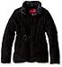London Fog Big Girls' Belted Solid Puffer Coat