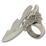 Dragon ring - Bague couteau dragon art martial - Lame de doight - FM428