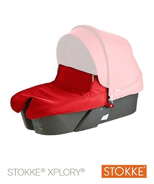xplory carry cot - red
