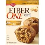 FIBER ONE MUFFIN MIX Banana Nut - Case