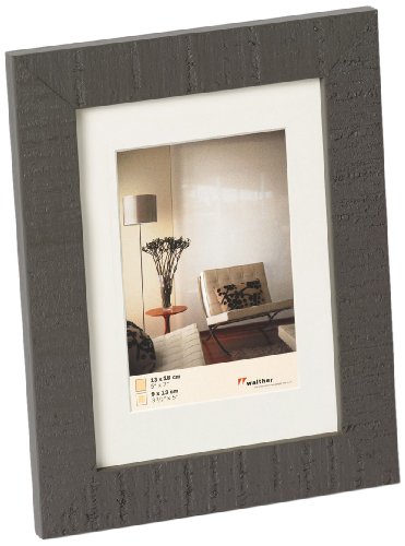 Walther HO318D Home Holzrahmen 13 x 18 cm, grau