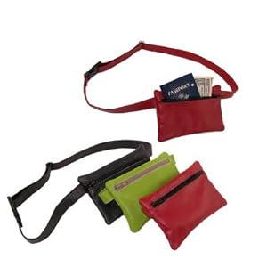 Buy All Leather Flat RECTANGULAR Waist Pack Belt Bag by CTM
