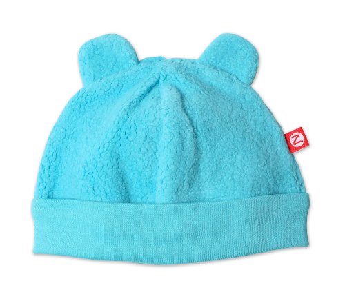 Zutano Fleece Hat, Pool, 12 Months ( 6-12 months)