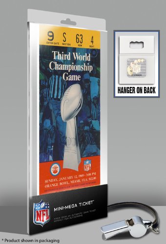 Super Bowl III (3) Mini-Mega Ticket