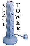 Duronic 10 Way surge Tower Extension Lead Socket