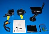 Sharx Security SCX2906F Pro-CCD 2.4 GHz Wireless Color High Resolution Waterproof Security Camera and Receiver Kit with Night Vision and Audio