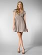 Nanette Lepore Epic Ottoman Dress in Smoke