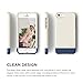 iPhone SE case, elago® [Glide-Limited][Coconut/Jean Indigo] - [Mix and Match][Premium Armor][True Fit] - for iPhone SE/5/5S