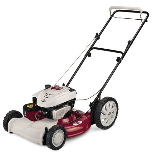 White Outdoor 21-Inch 190cc Briggs & Stratton Quattro Gas Powered Mulch/Side Discharge Self Propelled Lawn Mower 12A-529R090 White Outdoor 21-Inch 190cc Briggs & Stratton Quattro Gas Powered Mulch/Side Discharge Self Propelled Lawn Mower 12A-529R090