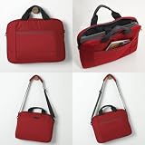 miim Slim Case Red For HP TouchPad 9.7-Inch Tablet Computer Laptop Bag Shoulder Strap Fast Shipping
