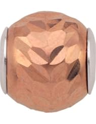 Persona Athens Rose Gold Charm fits Pandora, Troll & Chamilia European Charm Bracelets