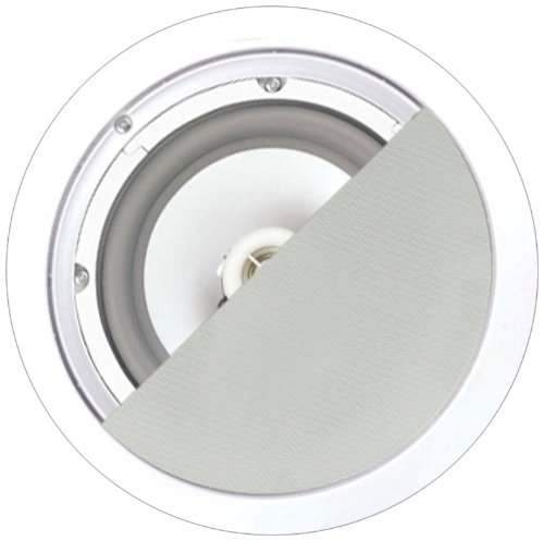 OSD ICE800WRS Weather Resistant In-Ceiling Speaker Pair (White, 2)