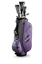 Hot Sale Strata Women's Complete Golf Set with Bag, 11-Piece (Right Hand, Purple, Driver, Fairway, Hybrid, Irons, Putter)