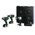 Hitachi KC18DHL 18-Volt Li-Ion 2-Tool Combo Kit