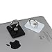 Universal White Bunker Ring & Stand Holder for iPhone 4 4g 4s 5 Galaxy S2 Siii Ipad iPod