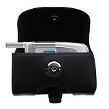 Horizontal Leather Case with Belt Clip/Loop for the Audiovox CDM 8615CS