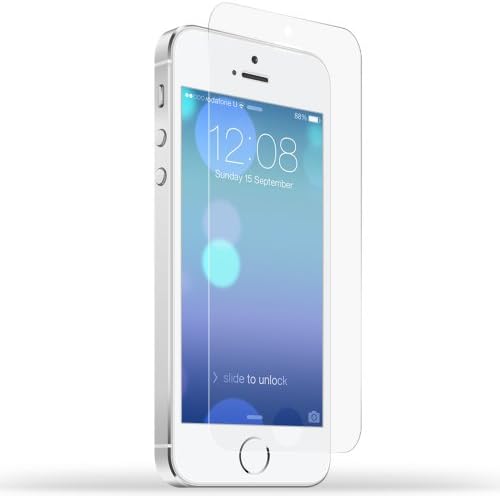 Devia Original Series Apple iPhone 5S High Definition (HD) Clear Flim Screen Protector for iPhone 5 5s Front and Back Full Body Protector / Ultra High Definition Invisible and Anti-Bubble Crystal Shield-[Retail Packing]-Clear(front)Golden(Back)