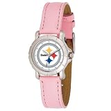 Pittsburgh Steelers Game Time Player Series Pink Strap Ladies NFL Watch