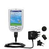 International Wall / AC Charger for the HP iPAQ h1900 - Gomadic Brand w/ TipExchange Technology