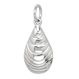 Sterling Silver Mussel Shell Charm