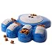 Aikiou Interactive Dog Feeder Blue