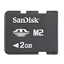 SanDisk SDMSM2-002G-A11M 2.0 GB Memory Stick Micro (Retail Package)