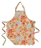 French Blue Double-Sided Quilted Apron