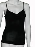JUST CAVALLI Black Jersey Stretchy Tank Top
