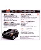 2004 DODGE DURANGO SUVPS Key Product Feature Sales Page