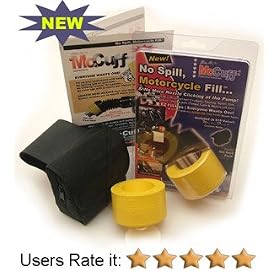 McCuff Motorcycle Fill Spill Protector