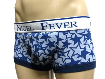 (ナイジェルフィーバー)NIGEL FEVER スターSTAR/インディゴ ローライズボクサーパンツ