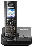 Panasonic - KX-TG8200FRB Telephone sans fil DECT - Main Libre - Ecran Couleur - Repertoire 200 noms - Ecran Couleur retro eclaire SMS GAP (jusqu'a 6 combines)