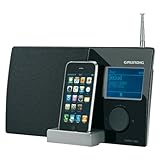 Grundig Cosmopolit 3F WEB iP Internetradio (LCD, UKW-Tuner, iPod-Dock, WLAN) schwarz