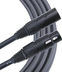 Mogami Gold Studio 15 Microphone Cable Quad Conductor 15 feet