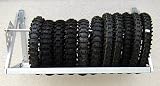 Race Car Motorcycle Kart Cart Karting Tire Rack 4' Holder Trailer Shop Aluminum