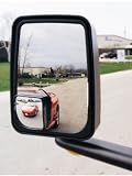 Velvac 2020 Black Van Mirror assembly Left Side 714603