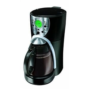 Mr Coffee ISX23 12-cup programmable coffeemaker, black