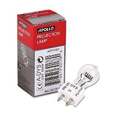 Apollo 600 Watt Overhead Projector Lamp, 120 Volt Output (VA-DYS-6)