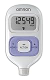 Omron Hj-203 Ultra Slim Pocket Pedometer, Purple