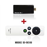 Android 4.1 Dual Core Mini PC MK802 III 8G + 2.4 G Wireless RF Air Mouse RC9