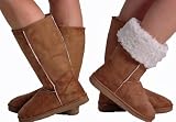 EyeCatchShoes - Ladies Classic Tall Nomad Snugg Fur Lined Boots
