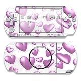 Hearts Design Decorative Protector Skin Decal Sticker for PSP-3000